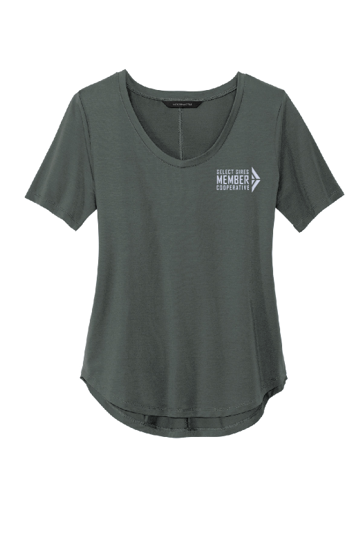 Mercer+Mettle Women's Stretch Scoop Shirt