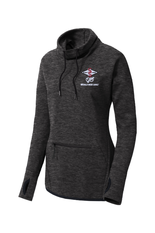 Sport-Tek Ladies' Triumph Cowl Neck Pullover