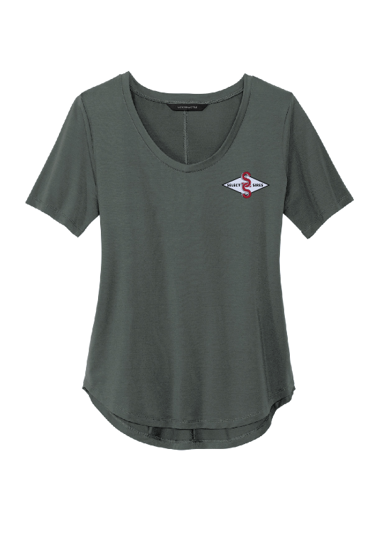 Mercer+Mettle Women's Stretch Scoop Shirt