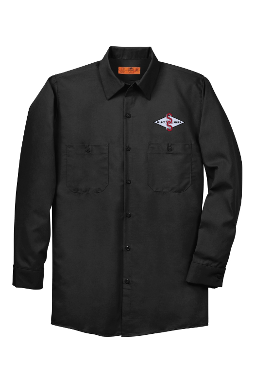 Long RedKap Long Sleeve Work Shirt
