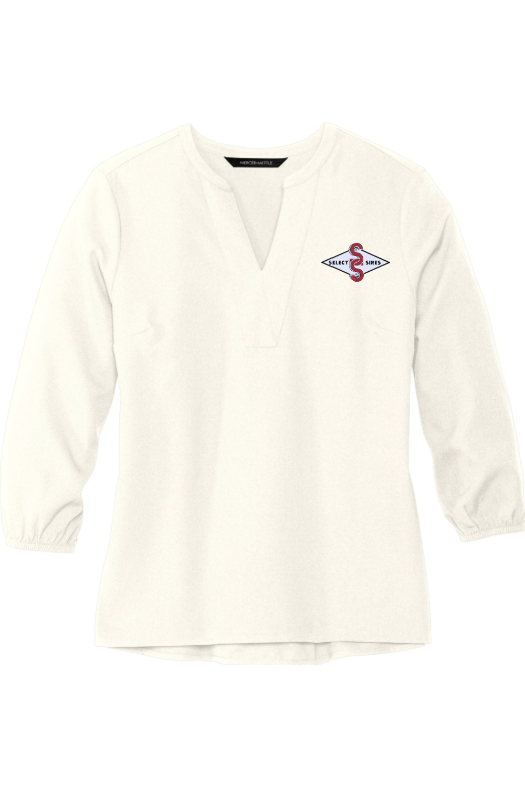 Mercer+Mettle Women's 3/4 Sleeve Blouse