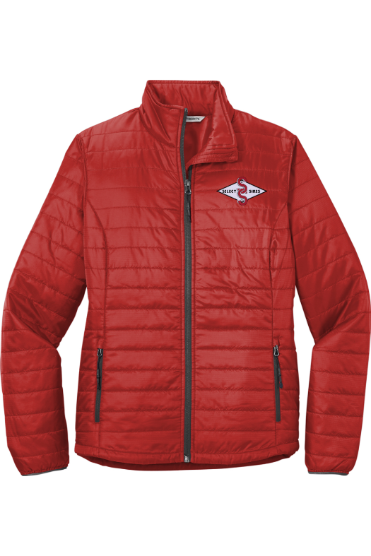 Women's Port Authority Packable Puffy Jacket New