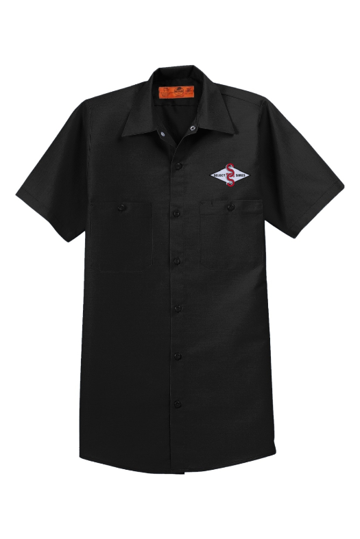 Long RedKap Short Sleeve Work Shirt
