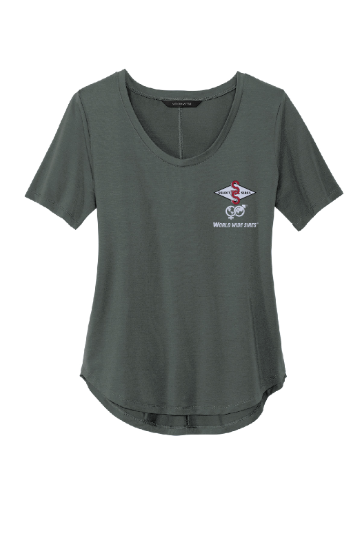Mercer+Mettle Women's Stretch Scoop Shirt