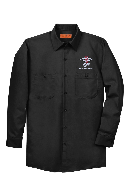 Long RedKap Long Sleeve Work Shirt