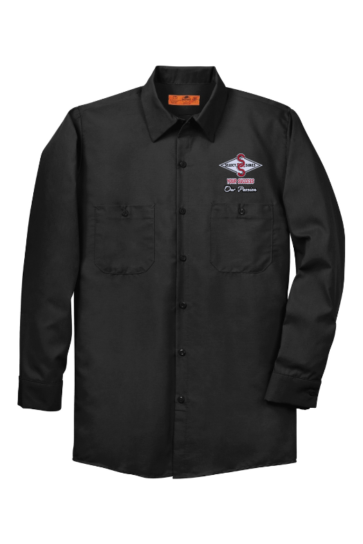 Long RedKap Long Sleeve Work Shirt