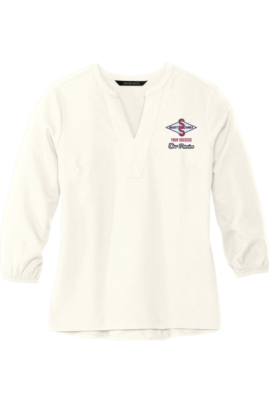 Mercer+Mettle Women's 3/4 Sleeve Blouse