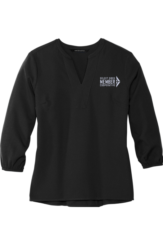 Mercer+Mettle Women's 3/4 Sleeve Blouse
