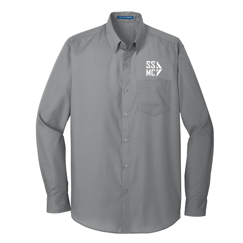 Port Authority Long Sleeve Carefree Poplin Shirt