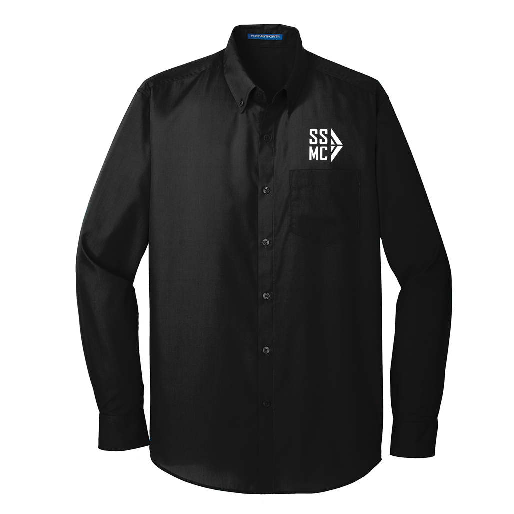 Port Authority Long Sleeve Carefree Poplin Shirt