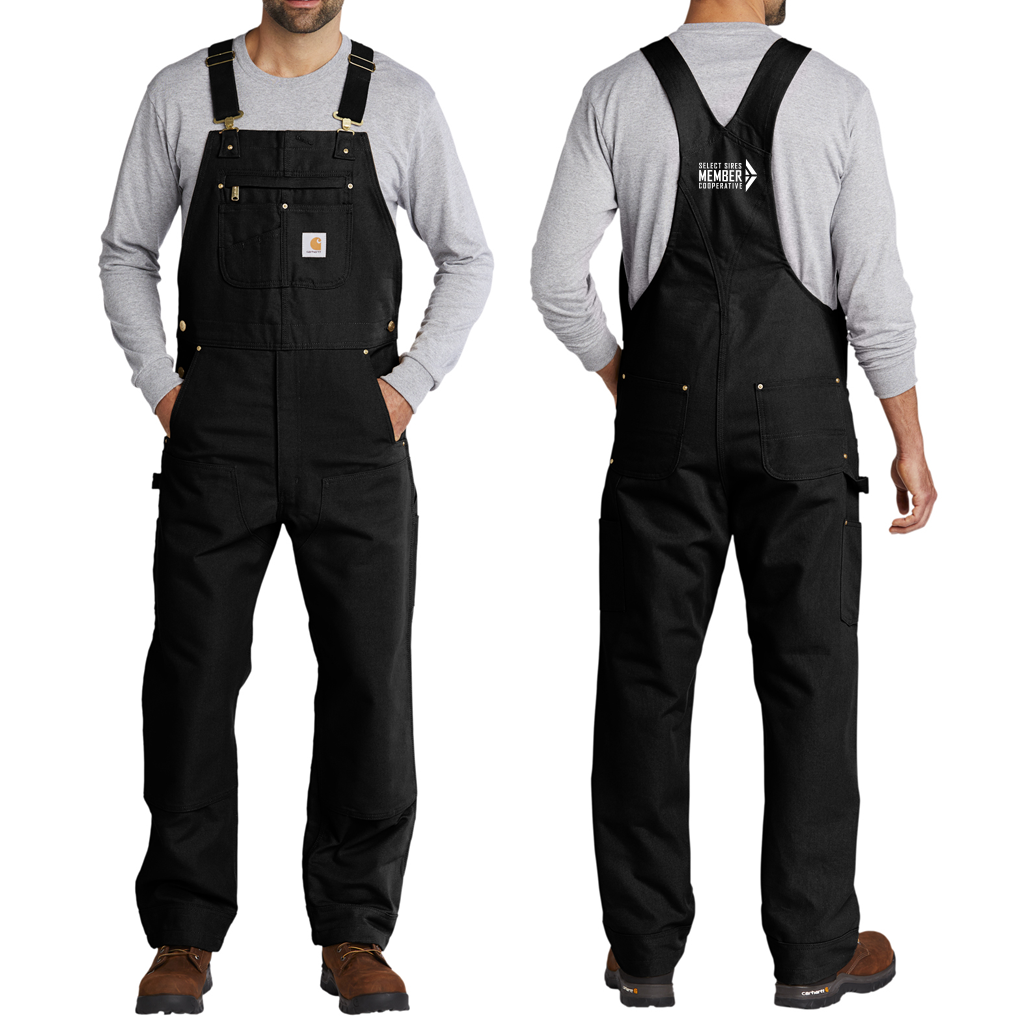 Carhartt Duck Unlined Bib Overalls
