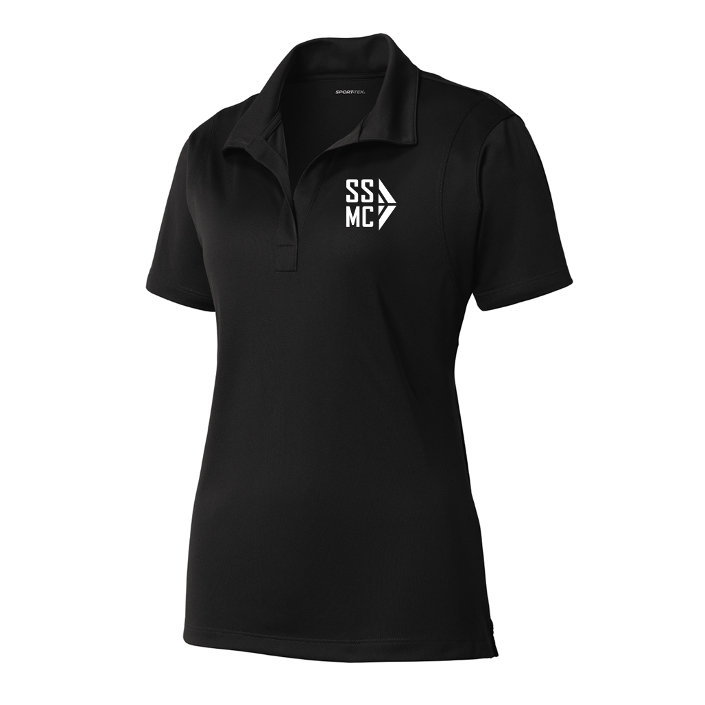 Women's SportTek Sport-Wick Polo-Black