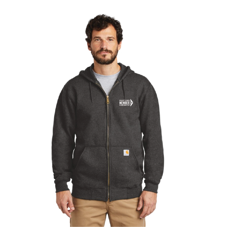 Carhartt Midweight Hooded Zip-Front Sweatshirt