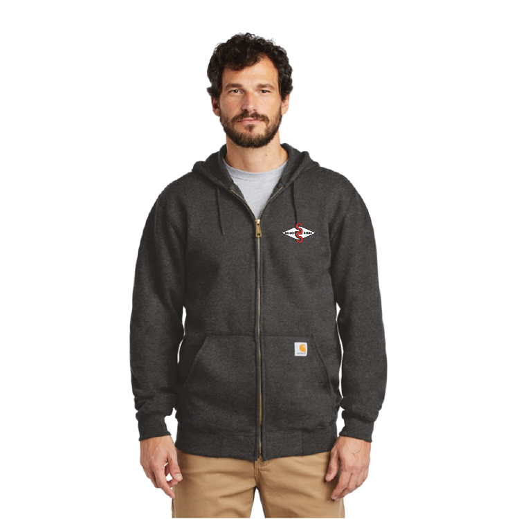 Carhartt Midweight Hooded Zip-Front Sweatshirt