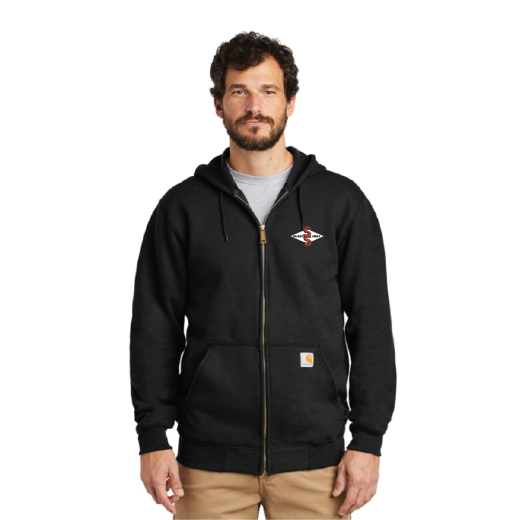Carhartt Midweight Hooded Zip-Front Sweatshirt