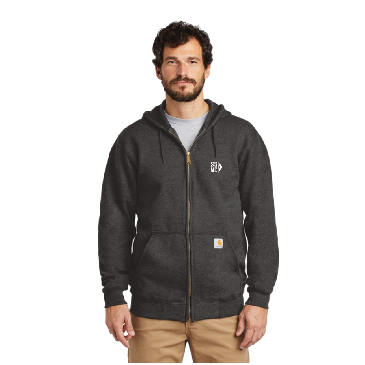 Carhartt Midweight Hooded Zip-Front Sweatshirt