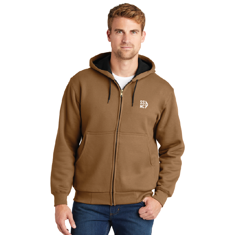 CornerStone - Heavyweight Full-Zip Hooded Sweatshirt with Thermal Lining