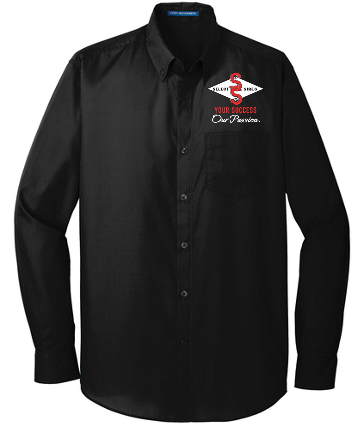 Port Authority Long Sleeve Carefree Poplin Shirt