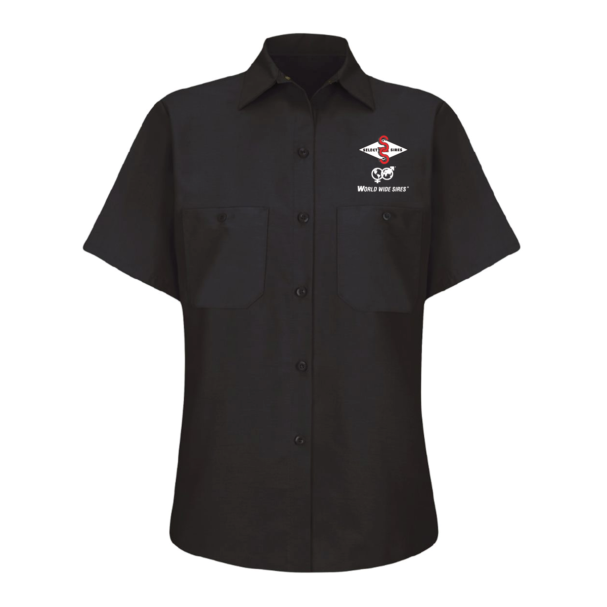 Red Kap Women's Short Sleeve Work Shirt