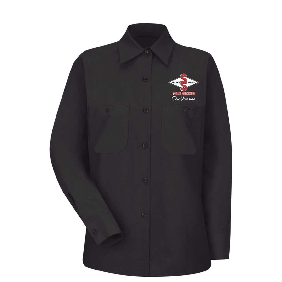 Red Kap Women's Long Sleeve Work Shirt