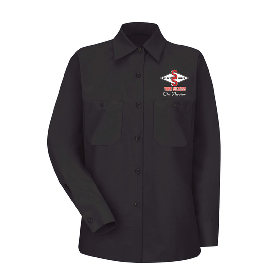 Red Kap Women's Long Sleeve Work Shirt