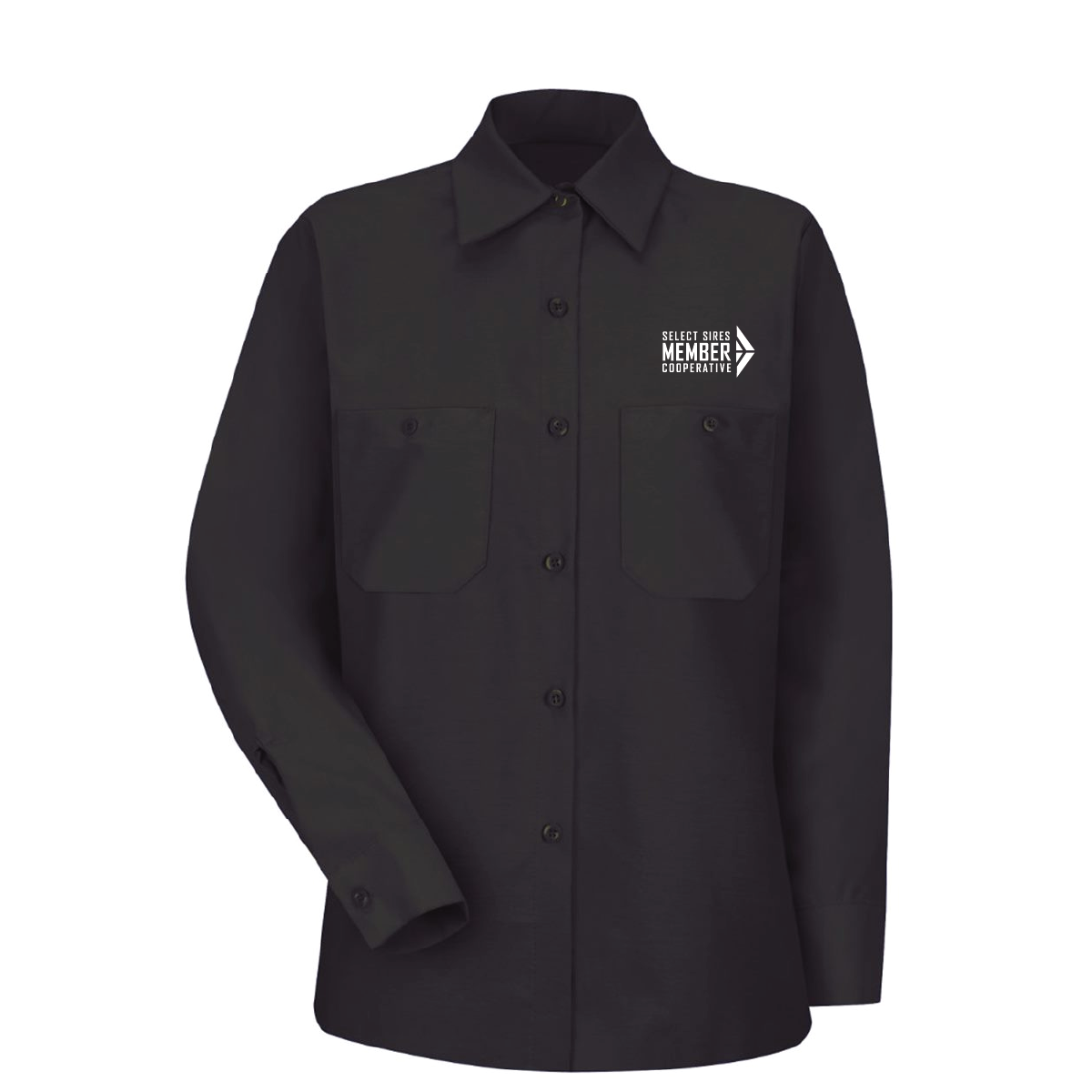 Red Kap Women's Long Sleeve Work Shirt
