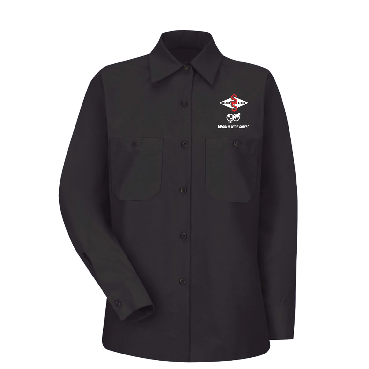 Red Kap Women's Long Sleeve Work Shirt