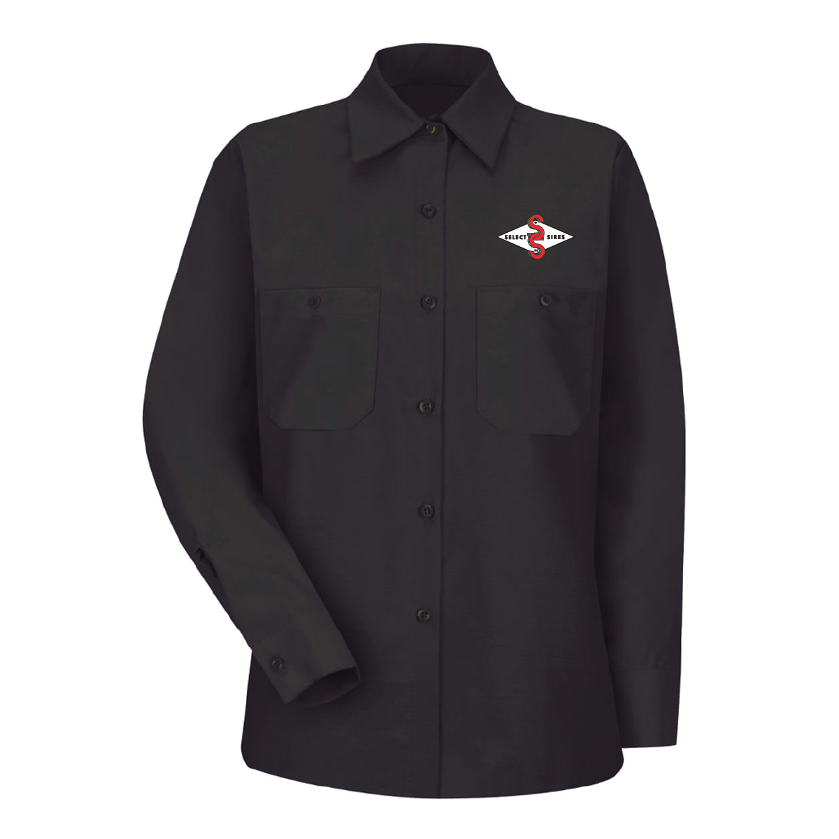 Red Kap Women's Long Sleeve Work Shirt