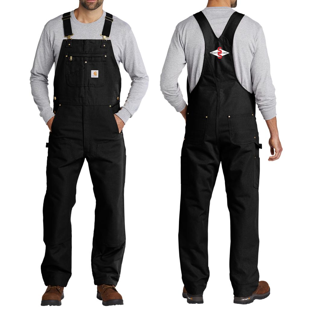 Carhartt Duck Unlined Bib Overalls
