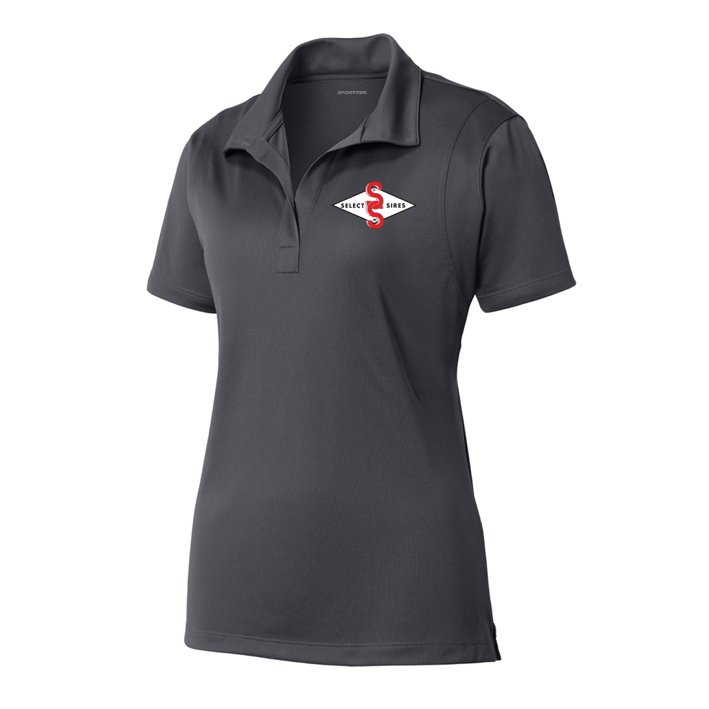 Women's SportTek Sport-Wick Polo-Grey