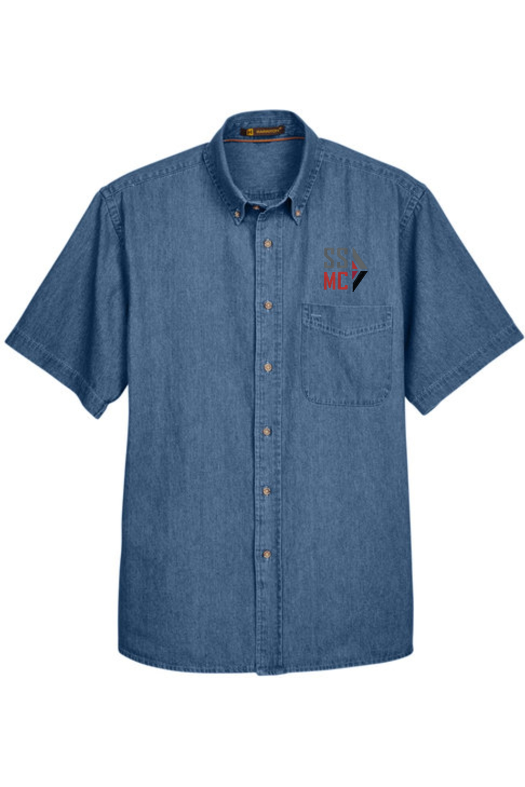 Denim Short Sleeve Shirt