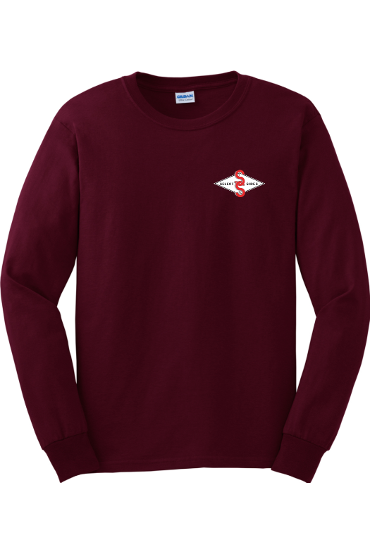Gildan 100% Cotton Long Sleeve T-Shirt