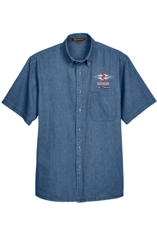 Denim Short Sleeve Shirt