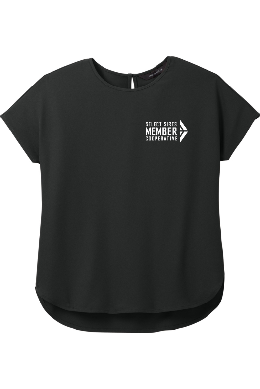 Mercer+Mettle Women's Stretch Crepe Crew