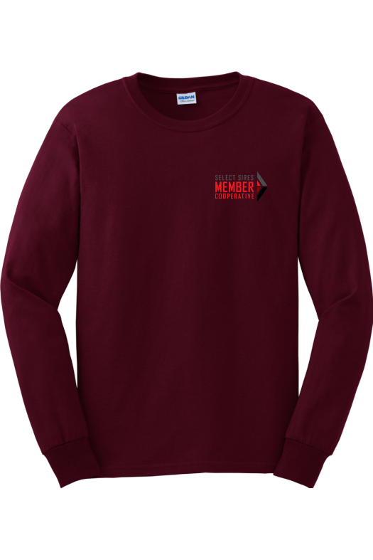 Gildan 100% Cotton Long Sleeve T-Shirt