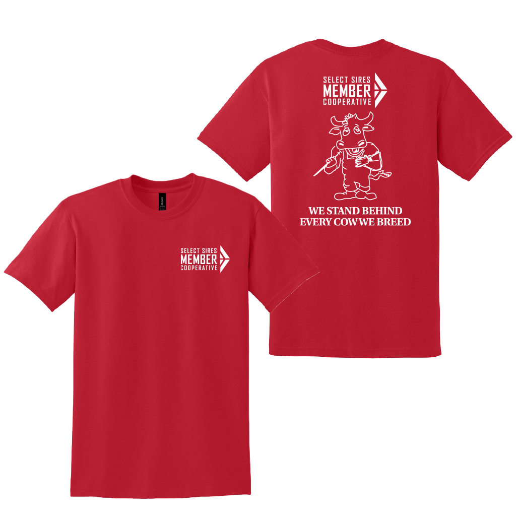 Gildan Heavy Cotton T-Shirt - Bull Graphic