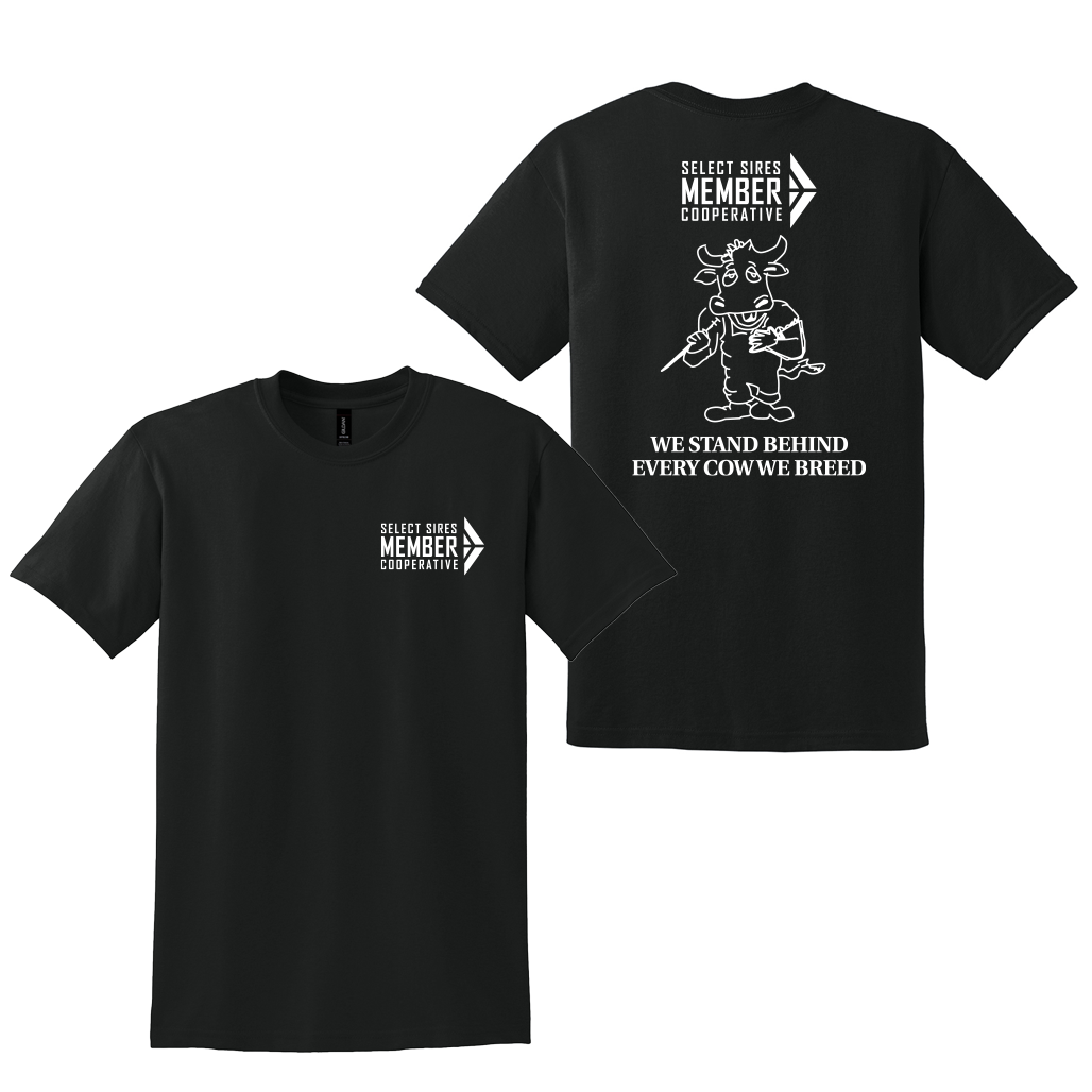Gildan Heavy Cotton T-Shirt - Bull Graphic